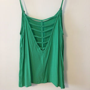 Green Blackless Tank (Small)